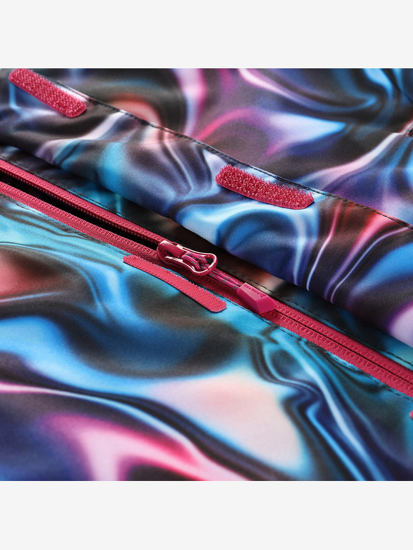 ALPINE PRO Παιδικό μπουφάν σκι με μεμβράνη χιονιού ptx ALPINE PRO KIWERO vivacious παραλλαγή pc