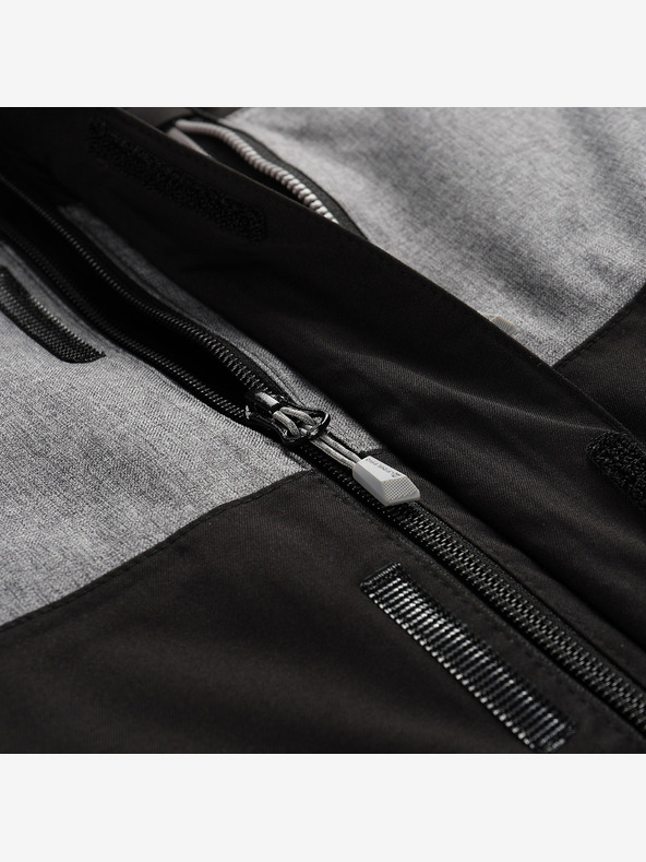 ALPINE PRO Παιδικό μπουφάν σκι με μεμβράνη χιονιού ptx ALPINE PRO COMEDO μαύρο