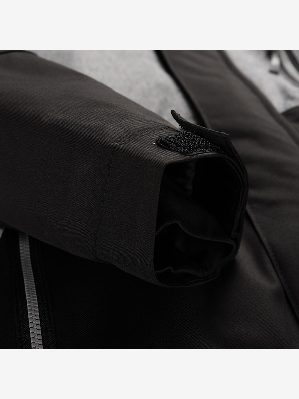 ALPINE PRO Παιδικό μπουφάν σκι με μεμβράνη χιονιού ptx ALPINE PRO COMEDO μαύρο