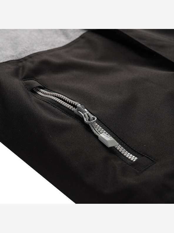 ALPINE PRO Παιδικό μπουφάν σκι με μεμβράνη χιονιού ptx ALPINE PRO COMEDO μαύρο