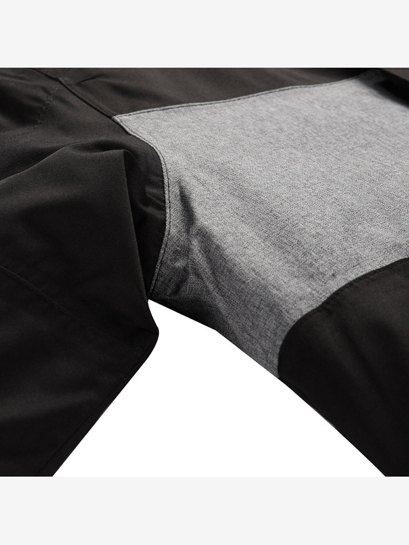 ALPINE PRO Παιδικό μπουφάν σκι με μεμβράνη χιονιού ptx ALPINE PRO COMEDO μαύρο