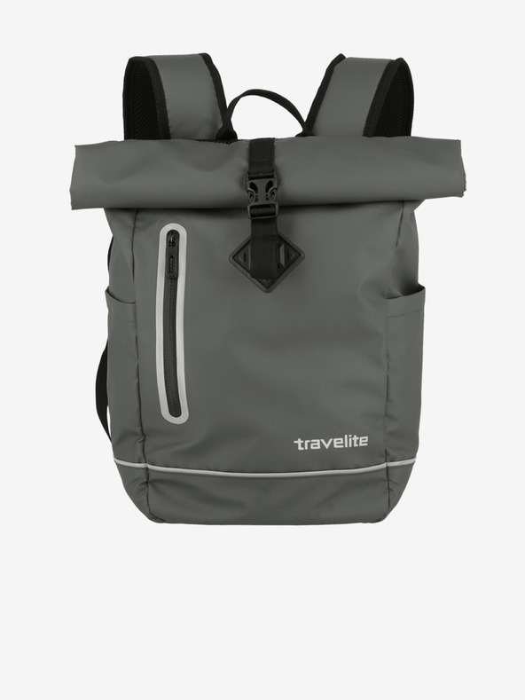 Travelite Γκρι Travelite Basics Roll-up Plane Backpack (σακίδιο αεροπλάνου)