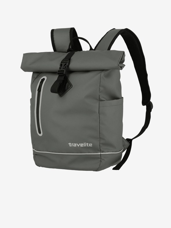 Travelite Γκρι Travelite Basics Roll-up Plane Backpack (σακίδιο αεροπλάνου)