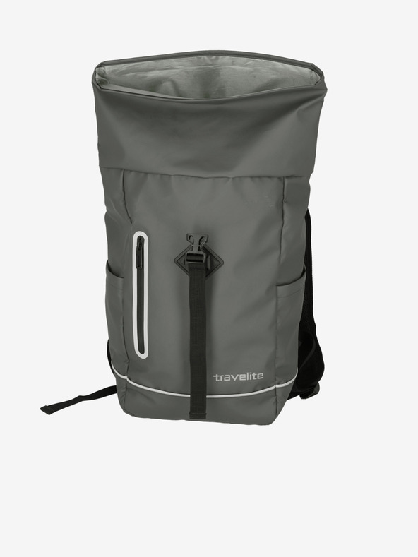 Travelite Γκρι Travelite Basics Roll-up Plane Backpack (σακίδιο αεροπλάνου)