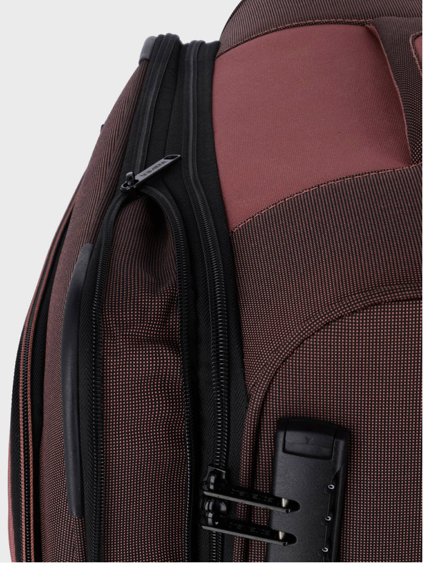 Travelite Ροζ και καφέ Travelite Viia 4w M