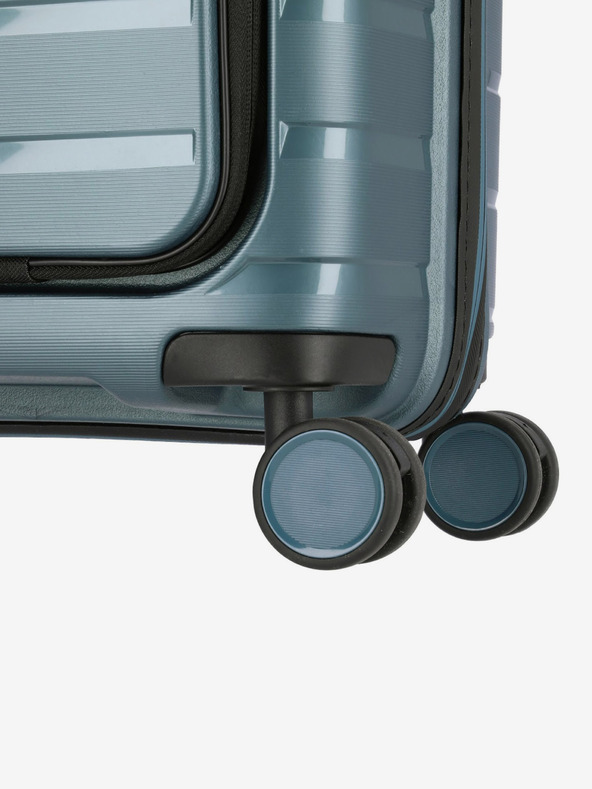 Travelite Μπλε Travelite Air Base 4w S Μπροστινή τσέπη Μπλε του πάγου