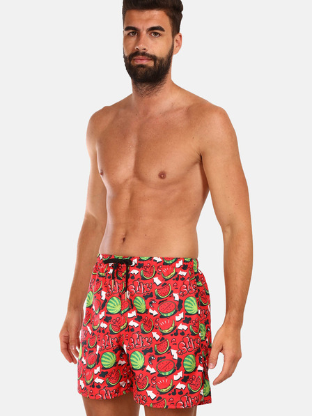 Styx Κόκκινο ανδρικό μαγιό Styx Melons Patterned