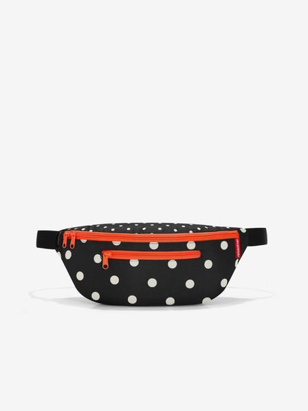 Reisenthel Κόκκινη και μαύρη γυναικεία Polka Dot Kidney Reisenthel τσάντα ζώνης M Mixed Dots