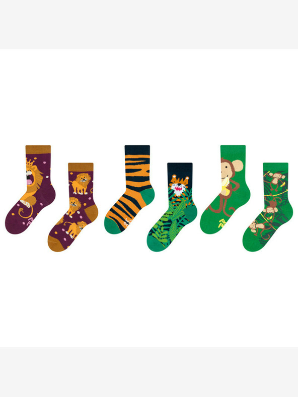 Dedoles Σετ τριών τεμαχίων - Χαρούμενες παιδικές κάλτσες Dedoles