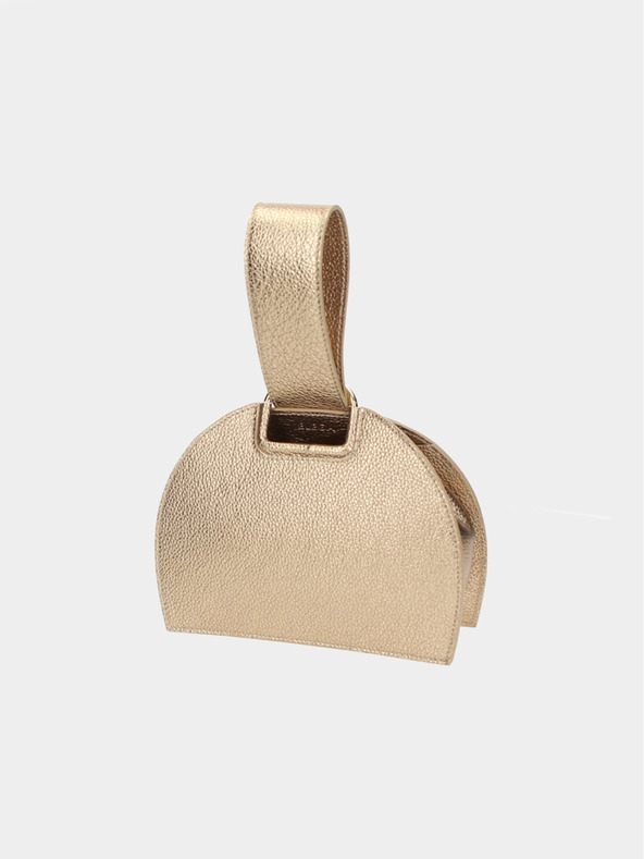 Elega Γυναικεία τσάντα χειρός Elega Amber σε χρυσό χρώμα