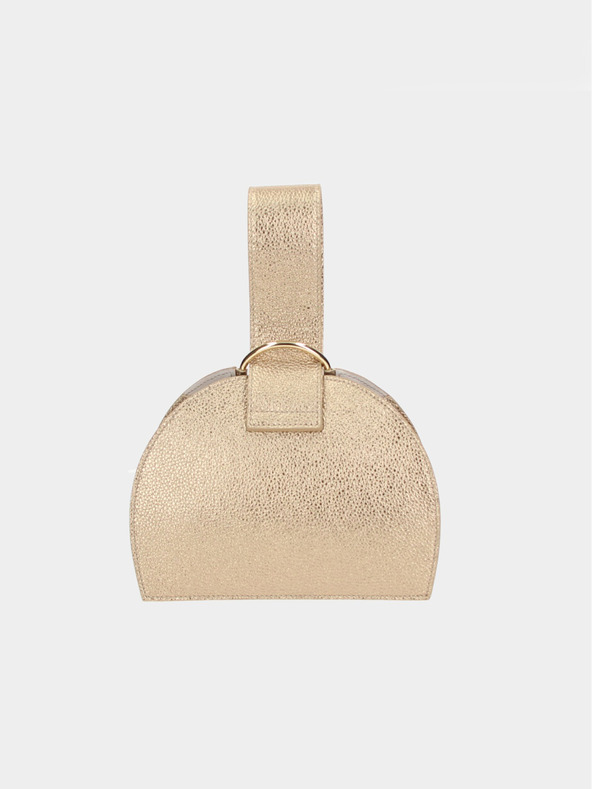 Elega Γυναικεία τσάντα χειρός Elega Amber σε χρυσό χρώμα