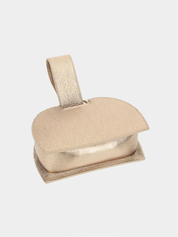 Elega Γυναικεία τσάντα χειρός Elega Amber σε χρυσό χρώμα