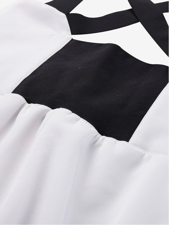 ALPINE PRO Γυναικείο παντελόνι σκι softshell με μεμβράνη ALPINE PRO GERANA λευκό