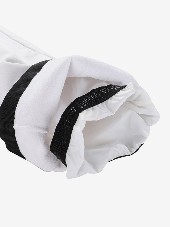 ALPINE PRO Γυναικείο παντελόνι σκι softshell με μεμβράνη ALPINE PRO GERANA λευκό