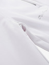 ALPINE PRO Γυναικείο παντελόνι σκι softshell με μεμβράνη ALPINE PRO GERANA λευκό