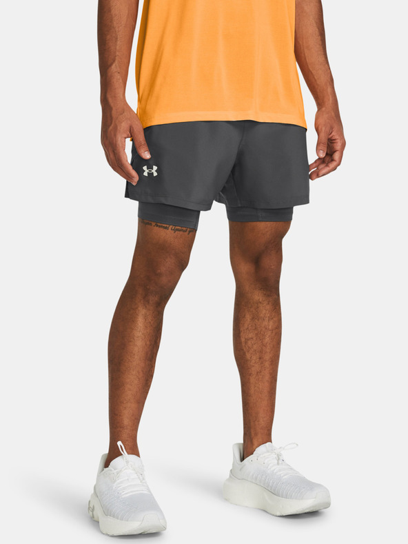 Under Armour Ανδρικά Under Armour UA LAUNCH 5'' 2-IN-1 SHORTS