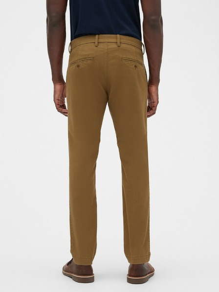 GAP Παντελόνι essential khaki στενή εφαρμογή GapFlex GAP