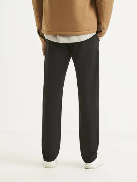 Celio Μαύρο ανδρικό παντελόνι Celio
