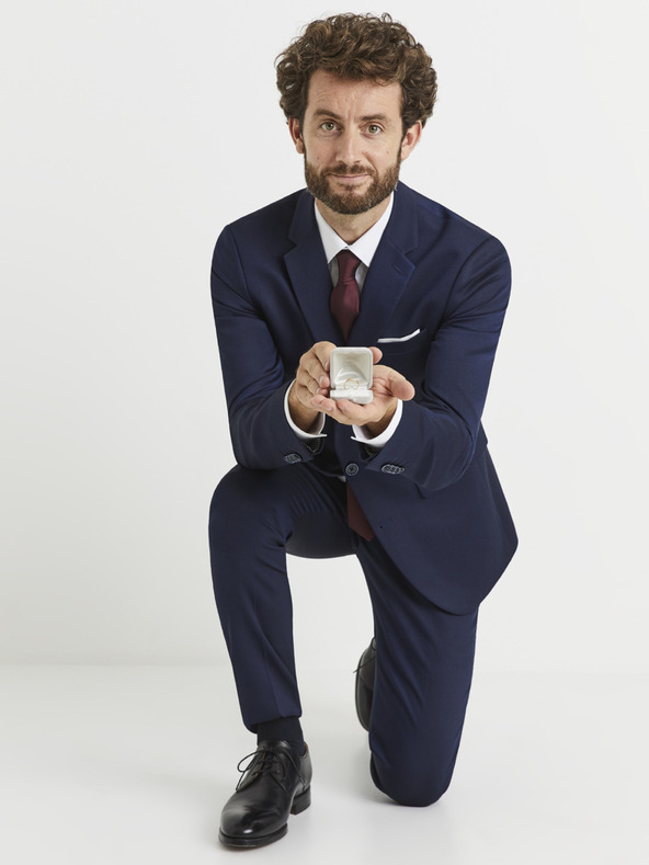 Celio Μπλε σκούρο σακάκι Celio Rudiamond