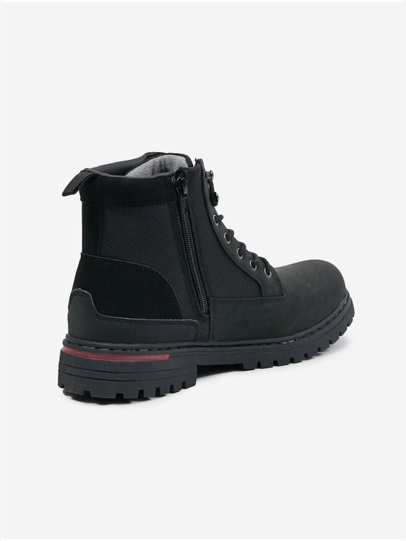 Celio Μαύρες ανδρικές χειμερινές μπότες αστραγάλου Celio