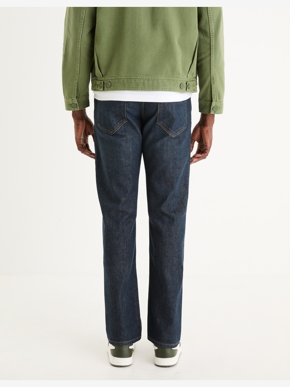 Celio Σκούρο μπλε ανδρικό τζιν Celio C5 σε ίσια γραμμή