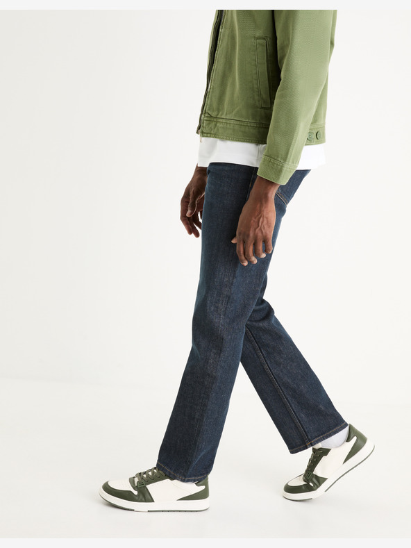 Celio Σκούρο μπλε ανδρικό τζιν Celio C5 σε ίσια γραμμή