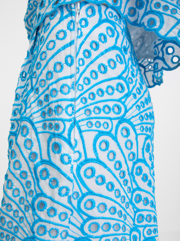 Orsay Γυναικείο μπλε σορτσάκι με σχέδιο ORSAY