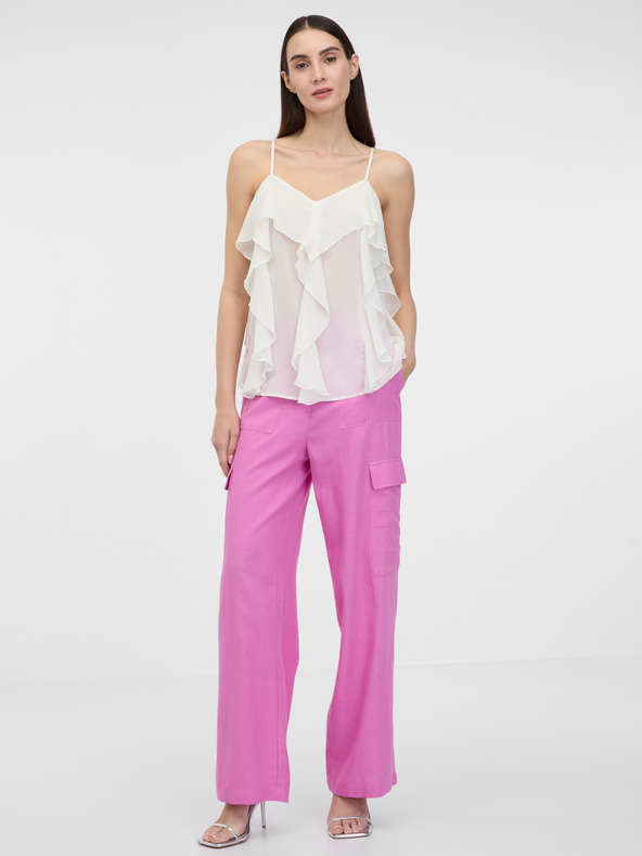 Orsay Λευκό γυναικείο τοπ ORSAY