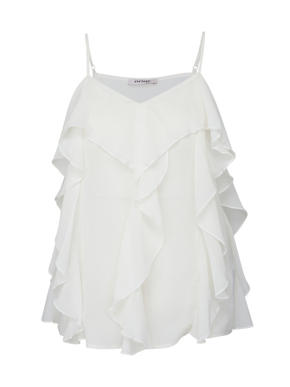 Orsay Λευκό γυναικείο τοπ ORSAY