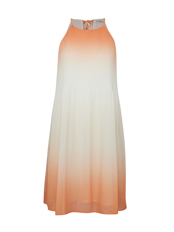 Orsay Πορτοκαλί γυναικείο φόρεμα μέχρι το γόνατο ORSAY