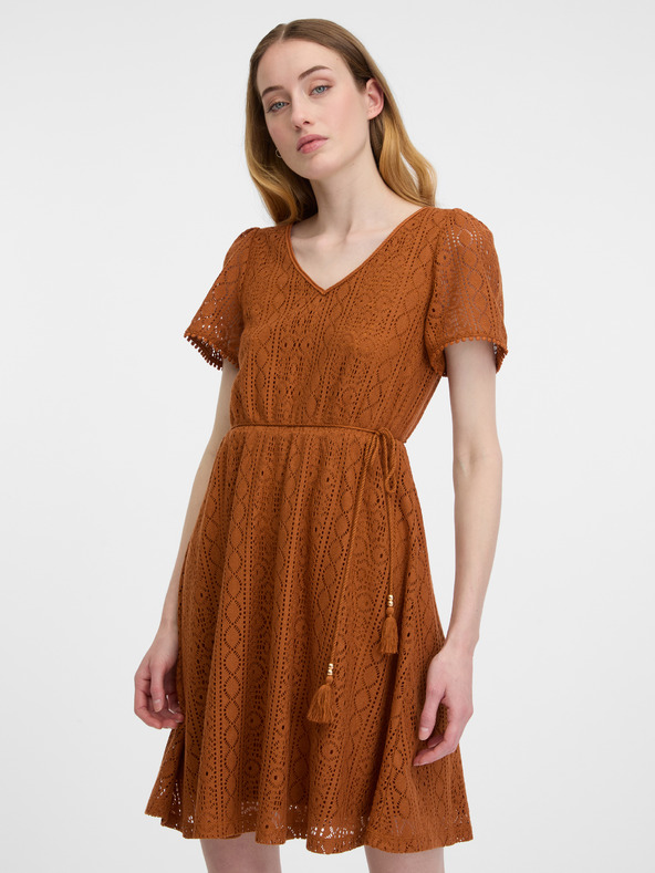 Orsay ORSAY Καφέ γυναικείο φόρεμα