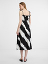 Orsay Μαύρο και λευκό γυναικείο φόρεμα ORSAY
