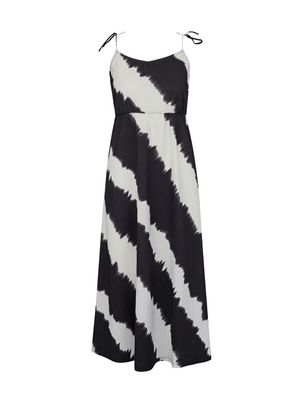 Orsay Μαύρο και λευκό γυναικείο φόρεμα ORSAY