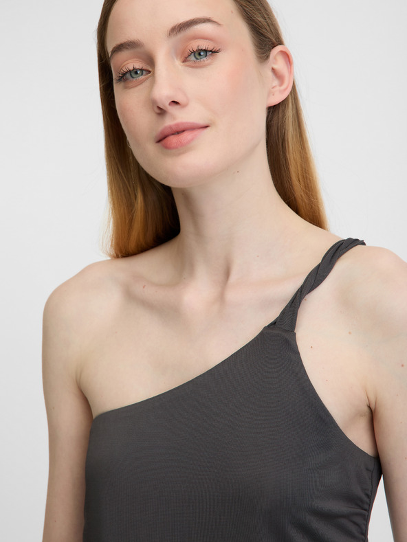 Orsay Γκρι σκούρο γυναικείο μπλουζάκι ORSAY