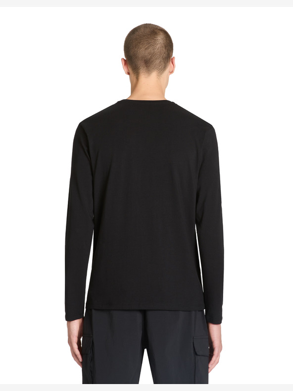 Celio Ανδρικό μαύρο μακρυμάνικο πουκάμισο Celio Gehair