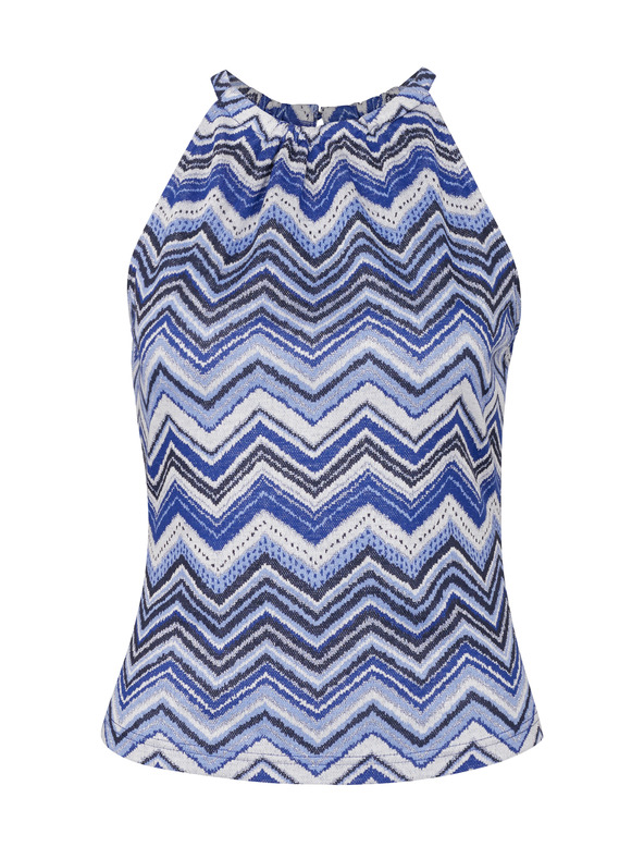 Orsay Μπλε γυναικεία μπλούζα με σχέδια ORSAY