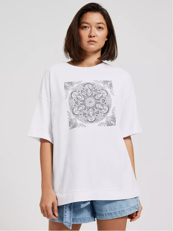 Moodo Γυναικείο τυπωμένο T-Shirt Moodo