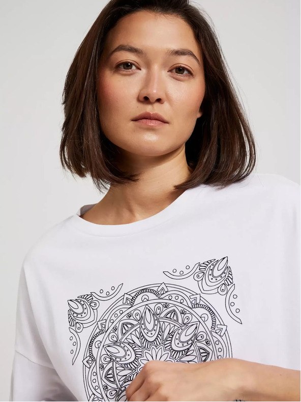 Moodo Γυναικείο τυπωμένο T-Shirt Moodo