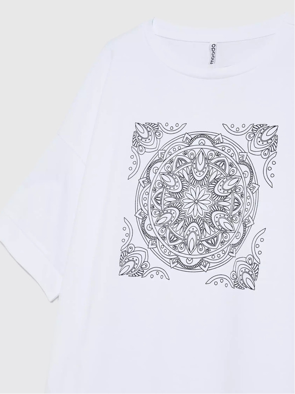 Moodo Γυναικείο τυπωμένο T-Shirt Moodo