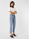 Vero Moda Μπλε cropped τζιν σε ίσια γραμμή VERO MODA Brenda