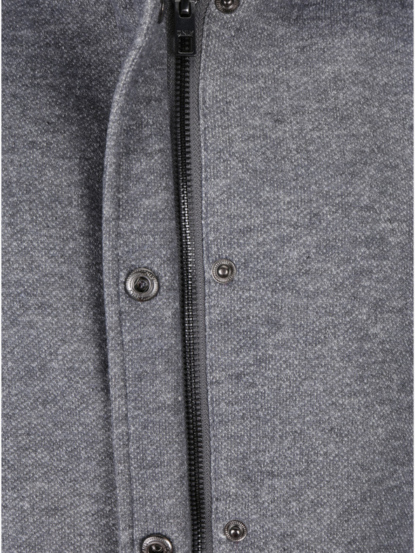 ONLY Ανοιχτό γκρι γυναικείο brindle ελαφρύ παλτό με κουκούλα ONLY Sedona