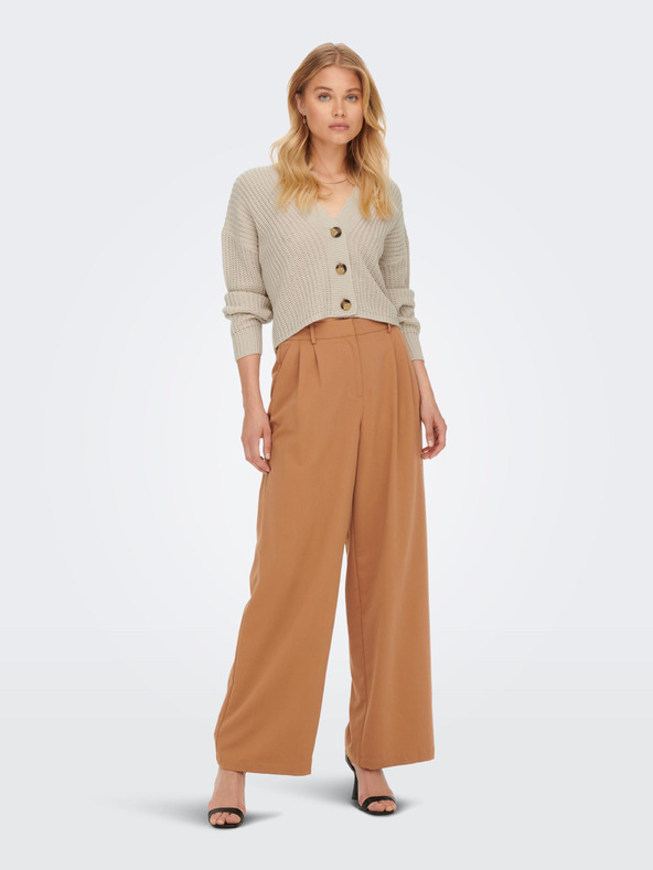 ONLY Γυναικεία μπεζ ζακέτα ONLY Carol