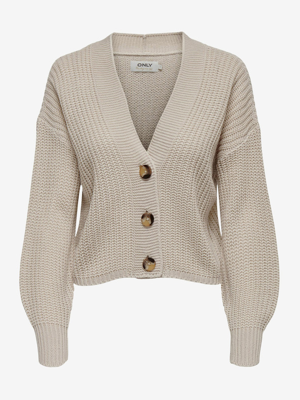 ONLY Γυναικεία μπεζ ζακέτα ONLY Carol