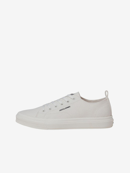 Jack & Jones Λευκά ανδρικά αθλητικά παπούτσια Jack & Jones Bayswater