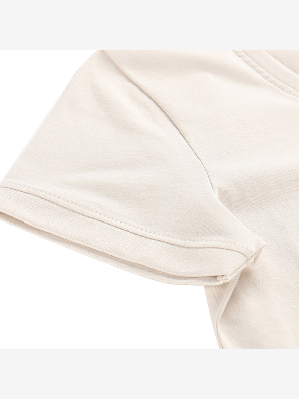 ALPINE PRO Γυναικείο μπλουζάκι από οργανικό βαμβάκι ALPINE PRO TERMESA 2 moonbeam παραλλαγή pa