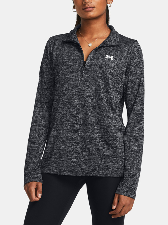 Under Armour Γυναικεία φούτερ Under Armour Tech 1/2 Zip- Twist-BLK