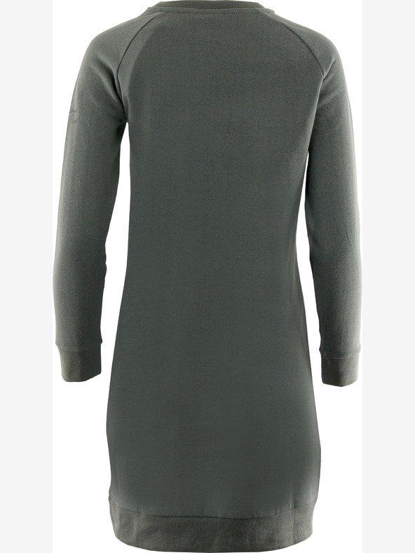 ALPINE PRO Γυναικείο φούτερ φόρεμα ALPINE PRO OLEGA dk.true gray