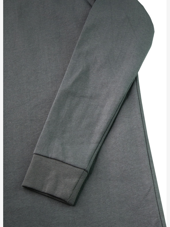 ALPINE PRO Γυναικείο φούτερ φόρεμα ALPINE PRO OLEGA dk.true gray