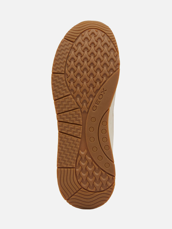 Geox Κρεμ γυναικεία αθλητικά παπούτσια Geox Bulmya