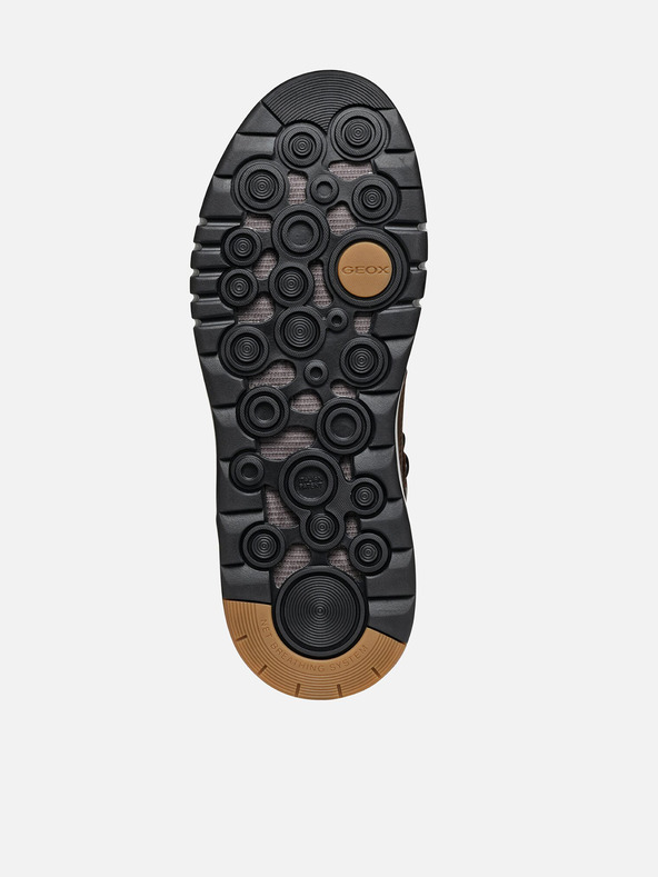 Geox Καφέ ανδρικά μποτάκια αστραγάλου Geox Aerantis 4X4 B Abx